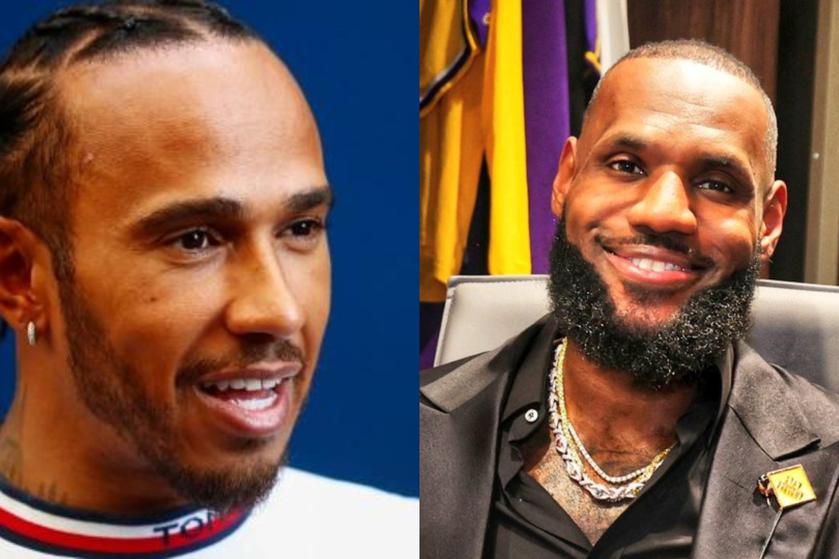 Lewis Hamilton congratulates LeBron James for breaking NBA scoring record