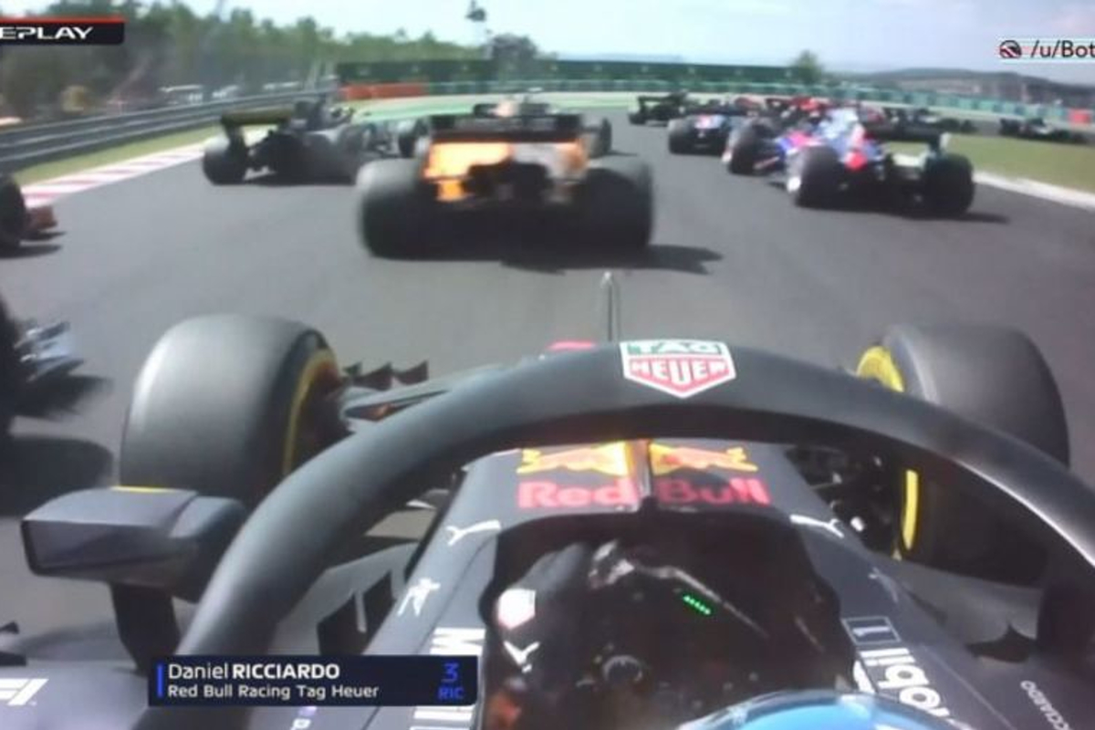 VIDEO: Ricciardo survives first-lap smash with Ericsson