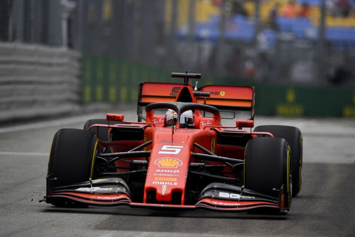 Vettel "peaked too early" in Singapore qualifying