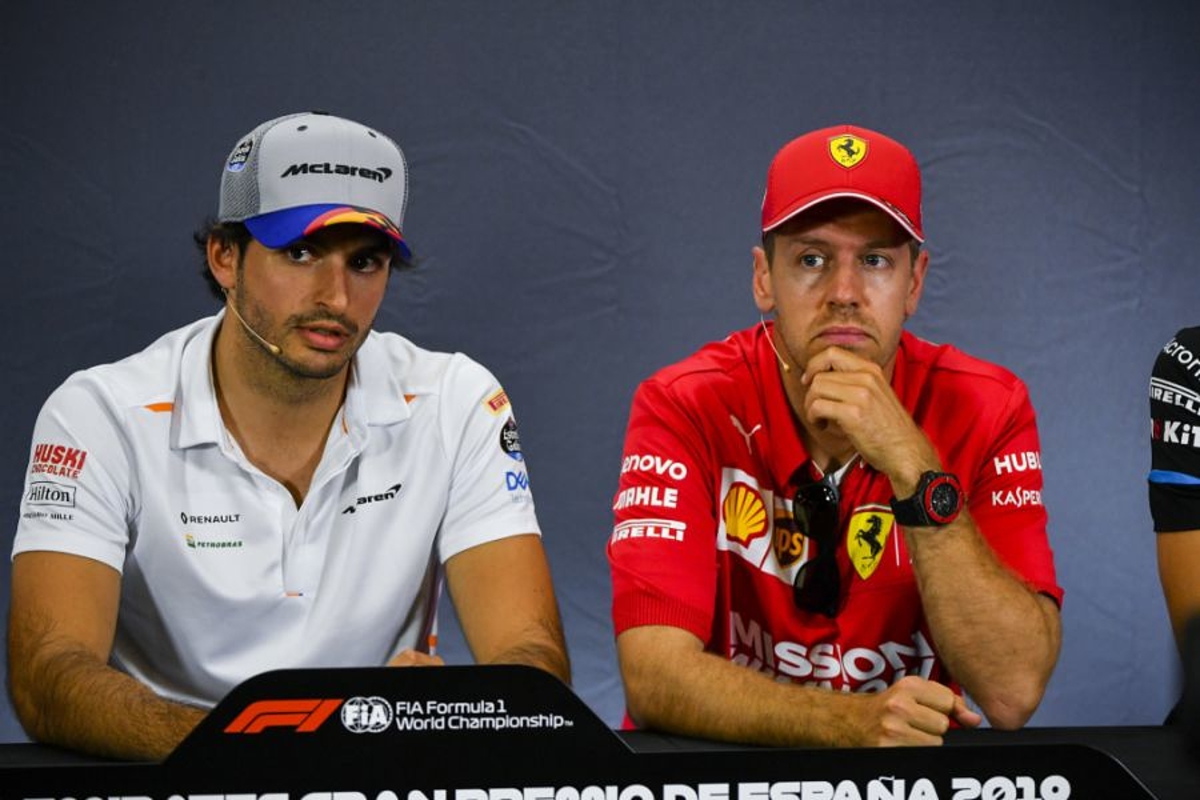 Sainz over vorm Ferrari: "Hopelijk zijn ze beetje verbeterd als ik daar kom"