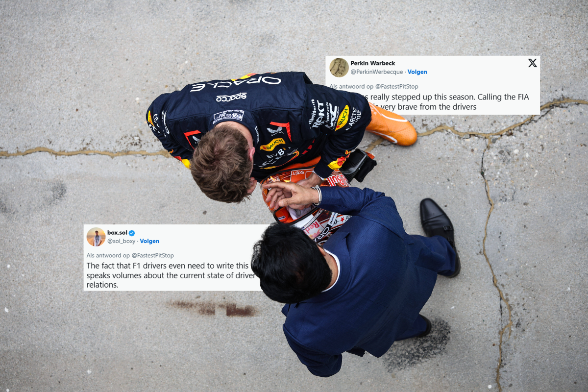 Social media onder de indruk van statement Formule 1-coureurs richting de FIA