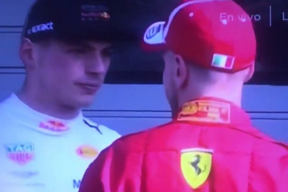 WATCH: Vettel confronts Verstappen after China crash