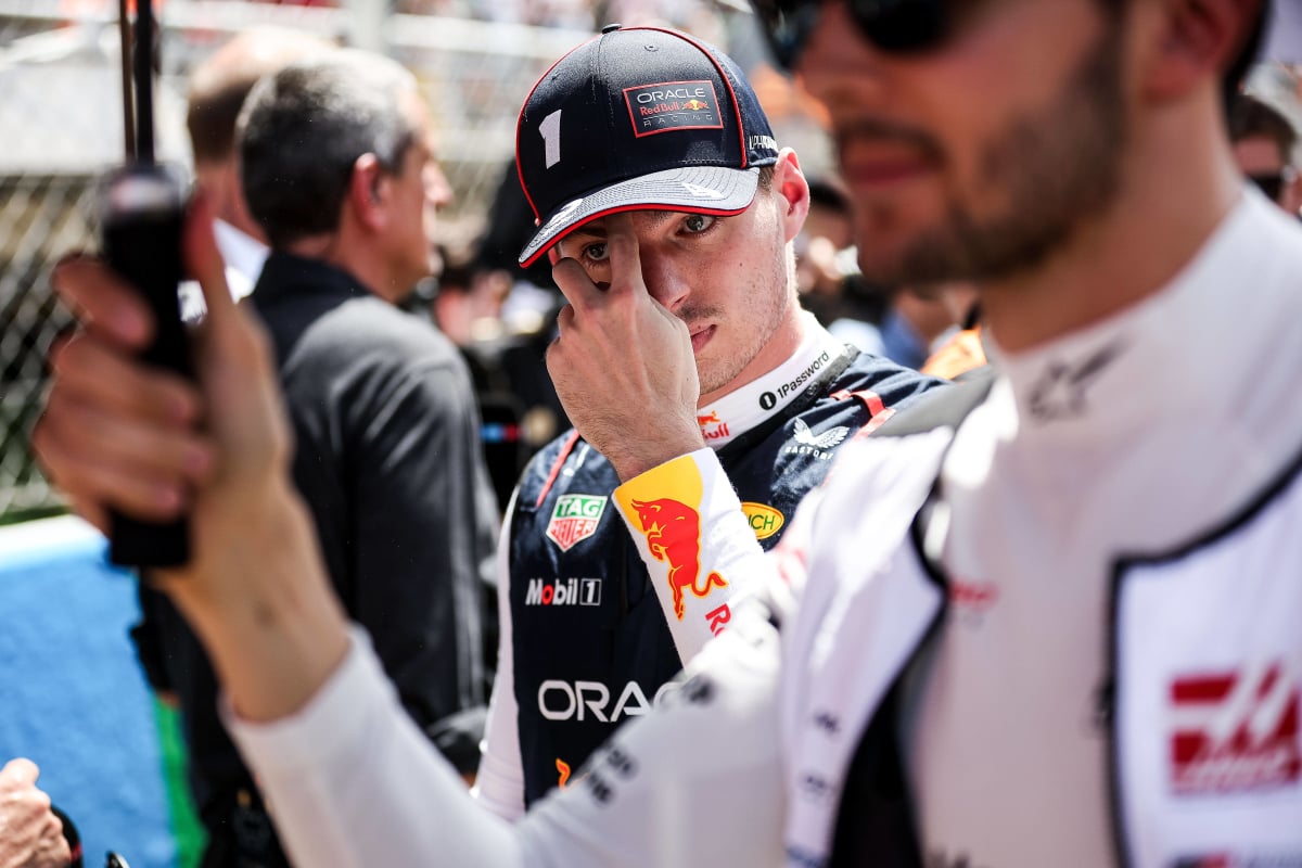 Max Verstappen in Spain