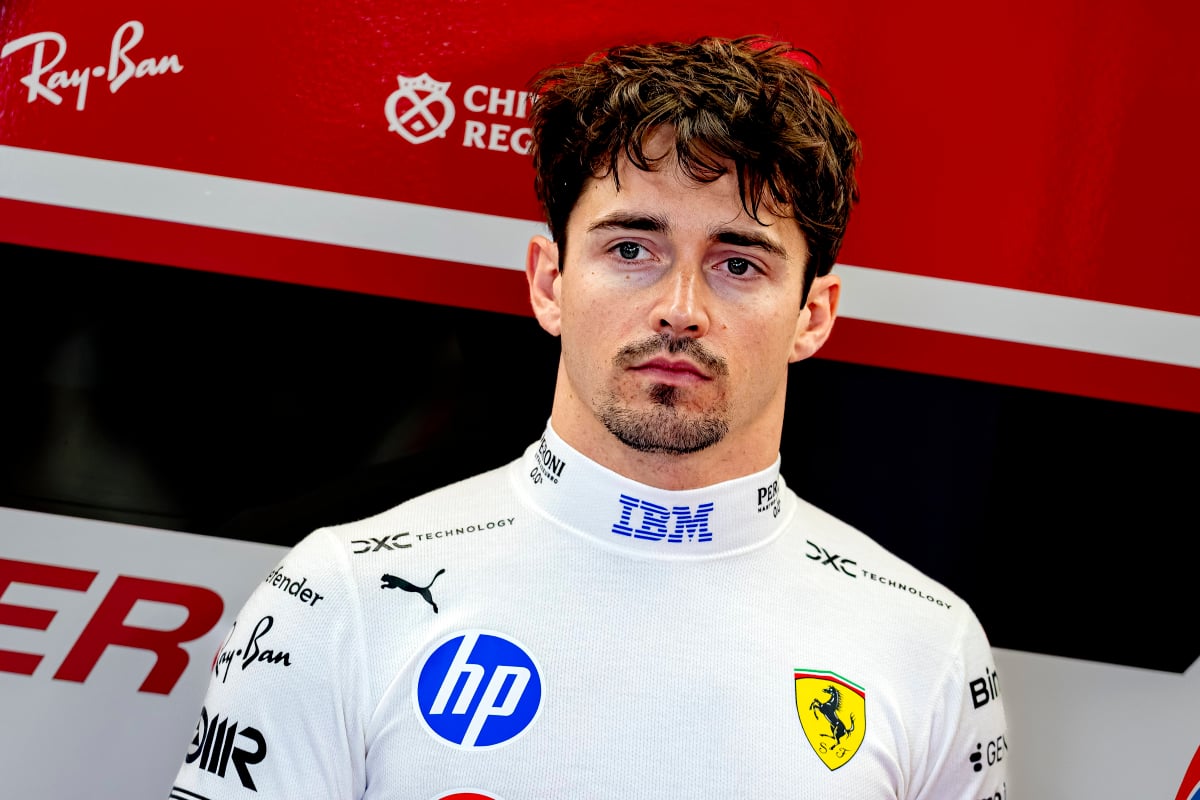 Charles Leclerc at suzuka