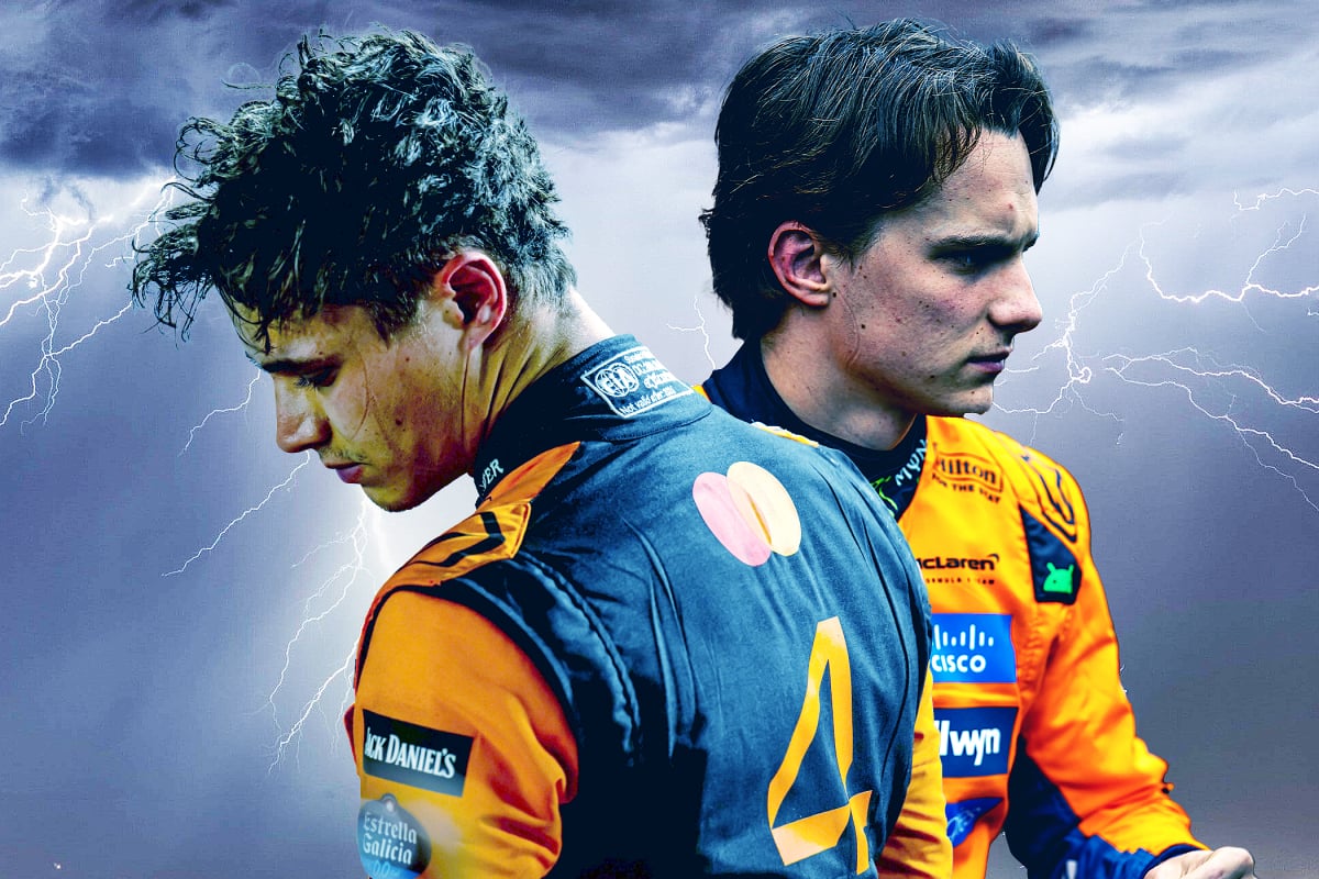 Lando Norris and Oscar Piastri