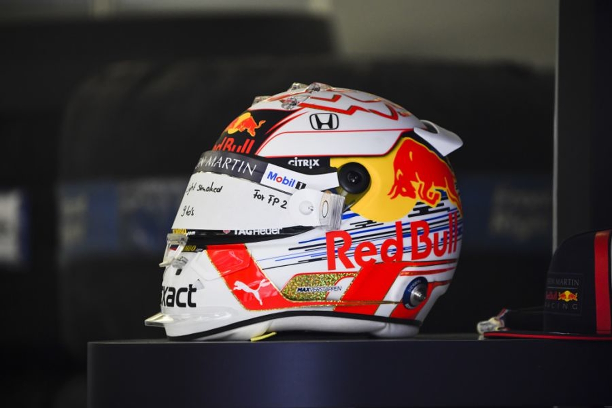 Verstappen's head too big for Red Bull's helmets