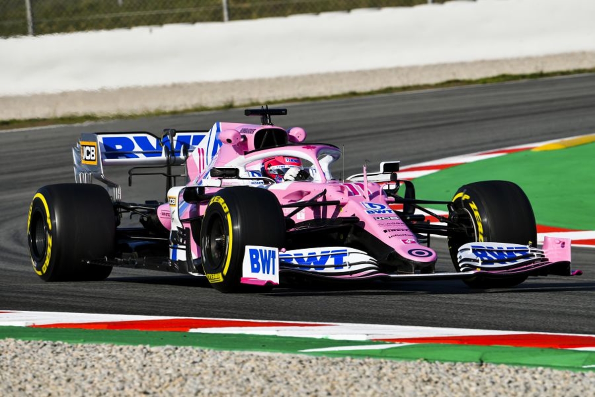 Racing Point over 'roze Mercedes': 'Onze auto is geheel zelf ontworpen'