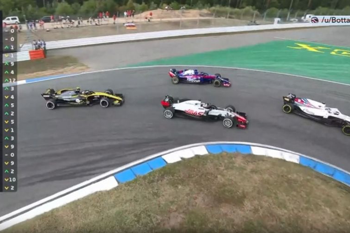 VIDEO: Stroll nearly causes FOUR-car pile-up