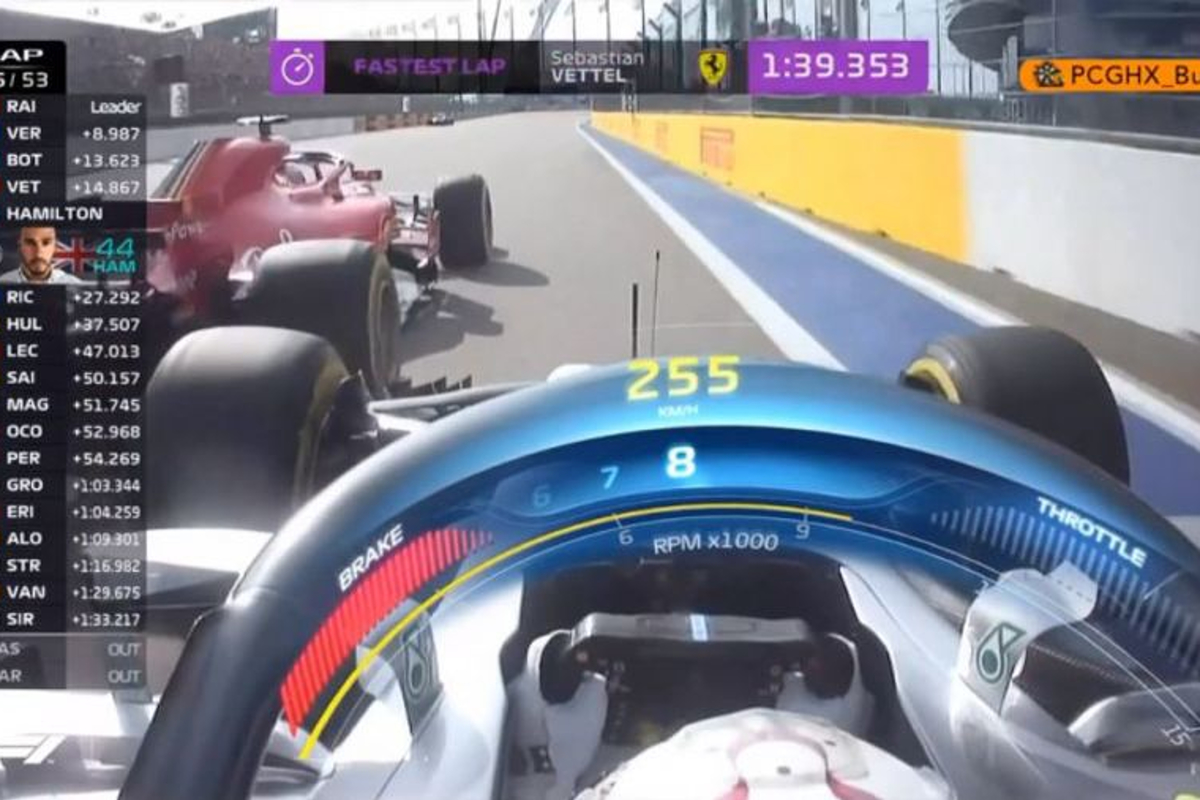 VIDEO: Vettel and Hamilton in EPIC Sochi scrap!
