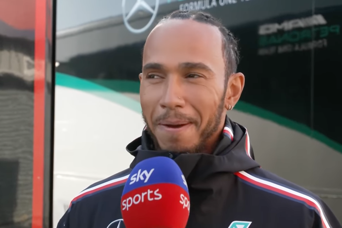 Hamilton: I'll continue to go... for a bit!