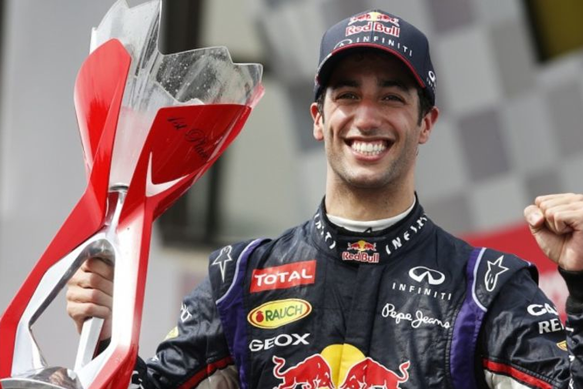 Emotional Ricciardo reunited with first LOVE in behind the scenes footage