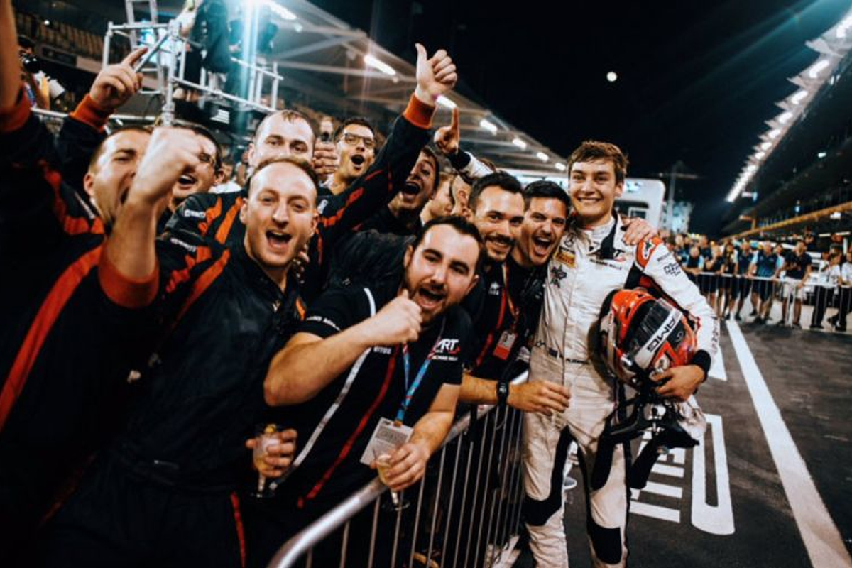 Russell secures F2 title in Abu Dhabi