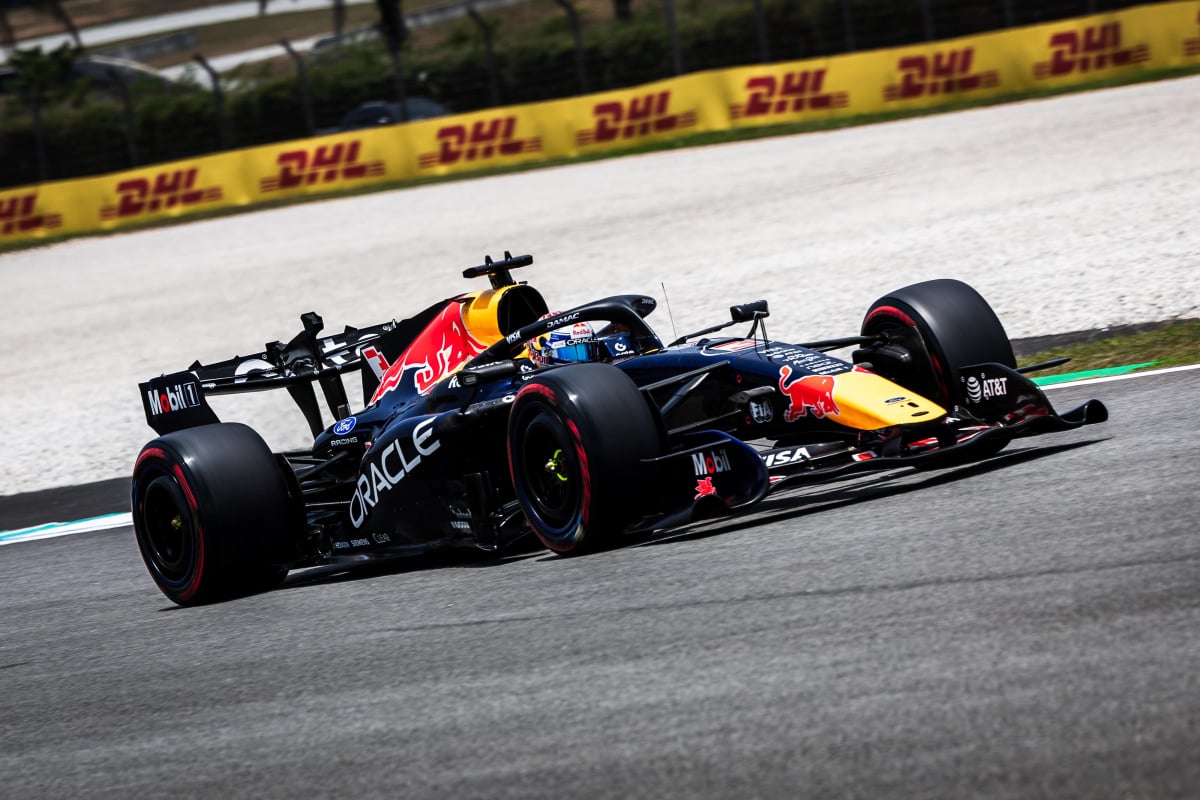 Max Verstappen at Sepang
