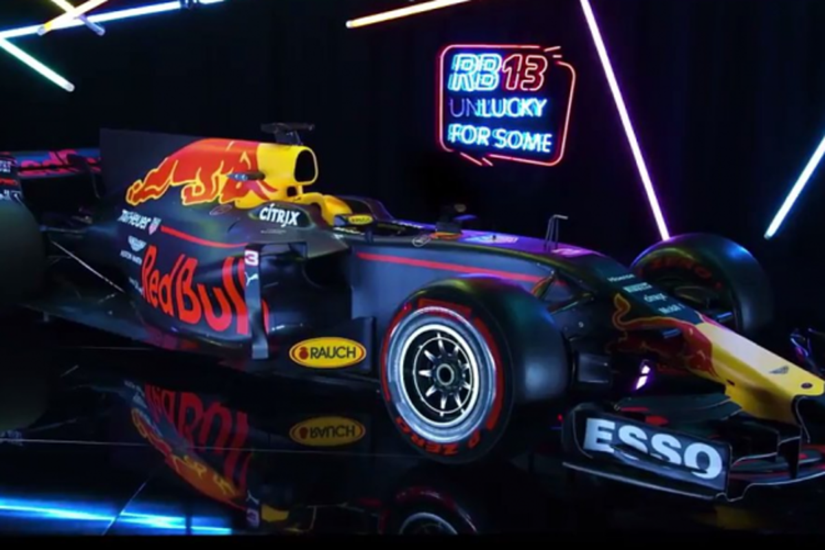 Dit is de nieuwe RB13 van Red Bull Racing