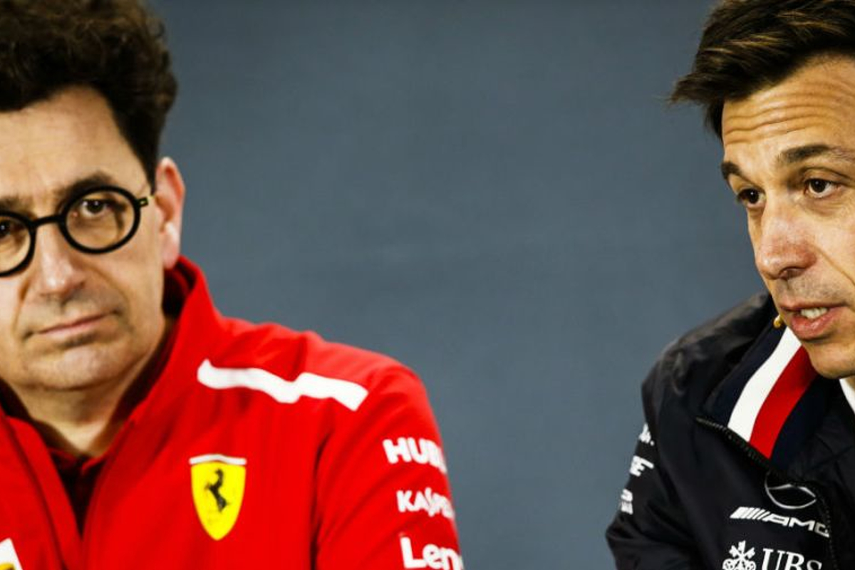 Ferrari are a young team compared to Mercedes, says Binotto