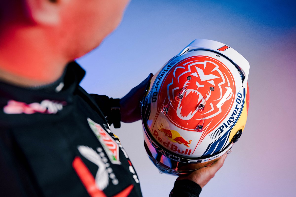 Verstappen goes 'old school' with 2023 helmet