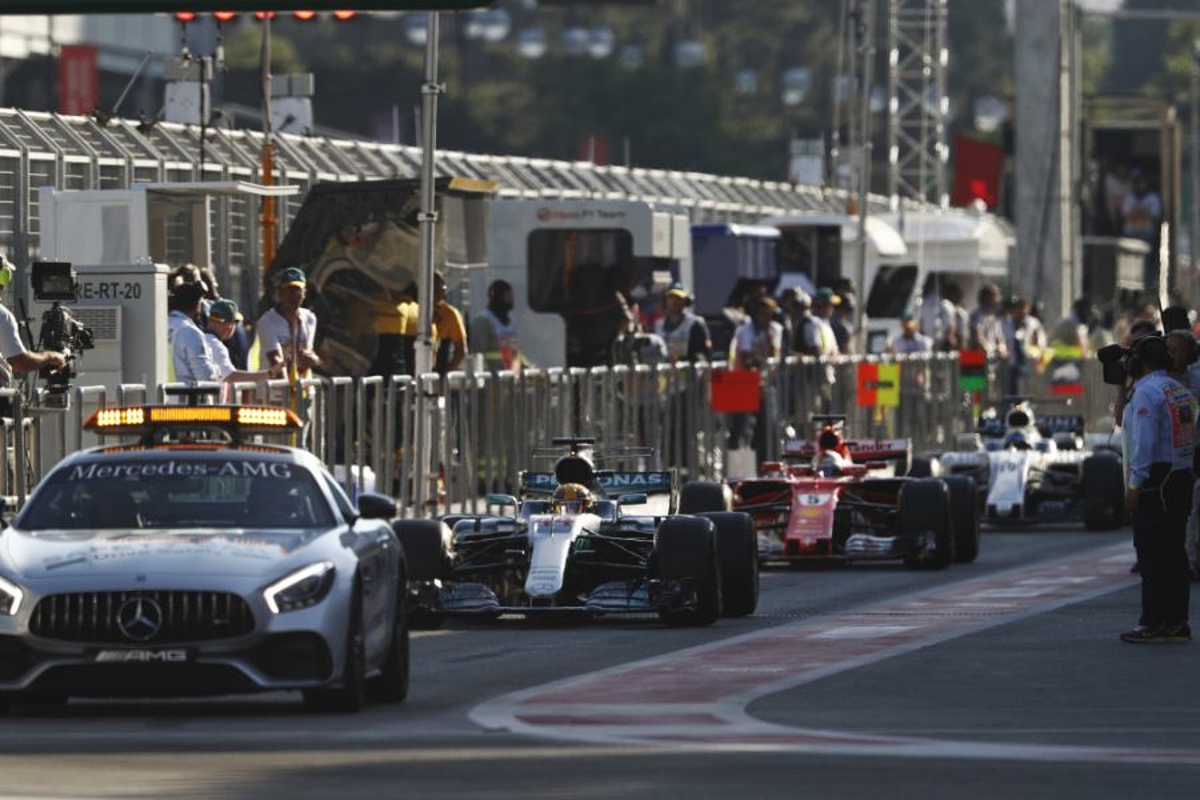 VIDEO: Hamilton and Vettel collide in Baku