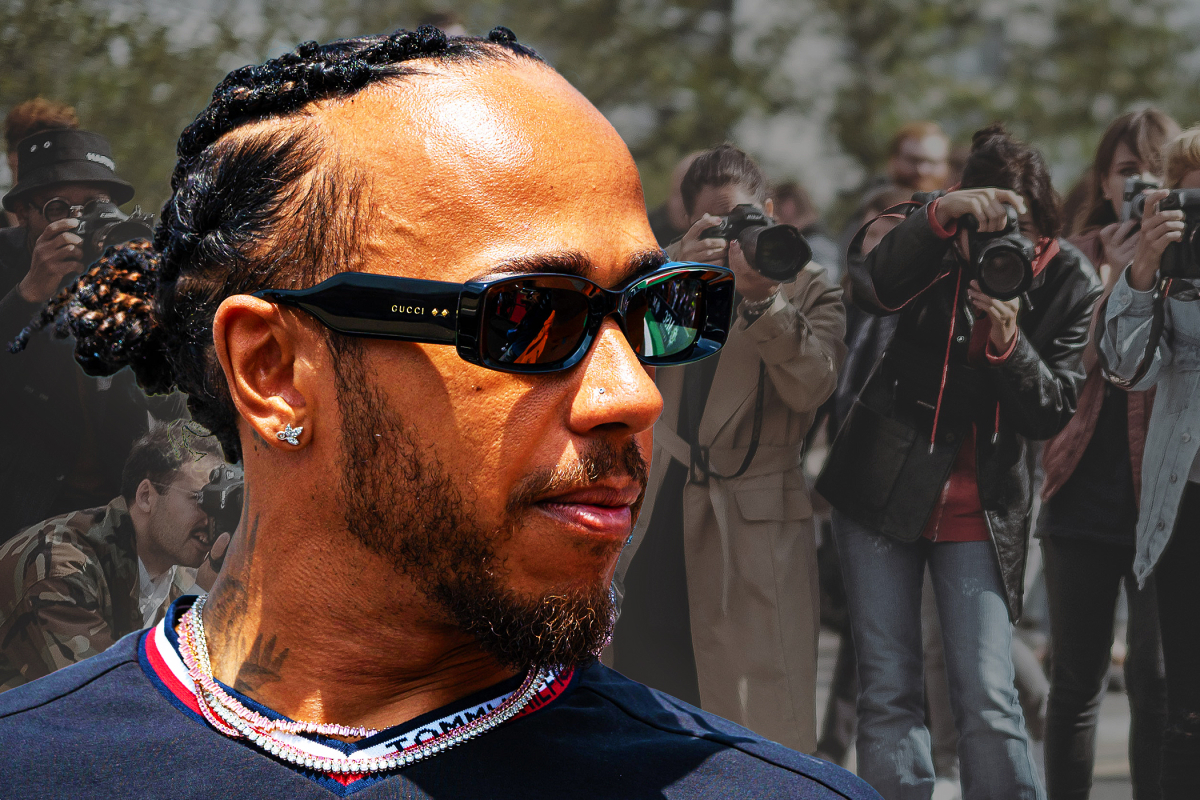 Hamilton shows up at 'home' grand prix in STYLE