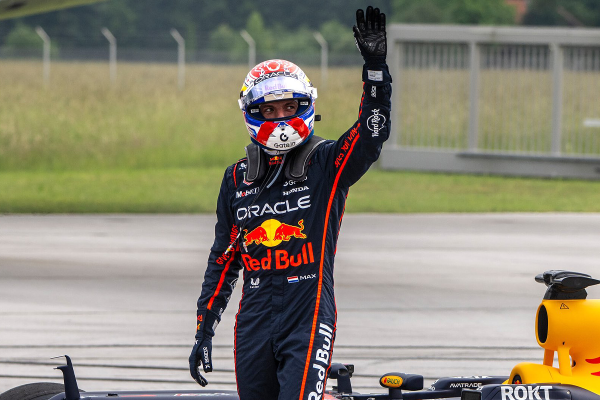 Verstappen, demorun