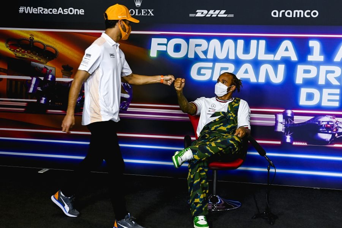 Hamilton silencing critics with Verstappen battle - Ricciardo