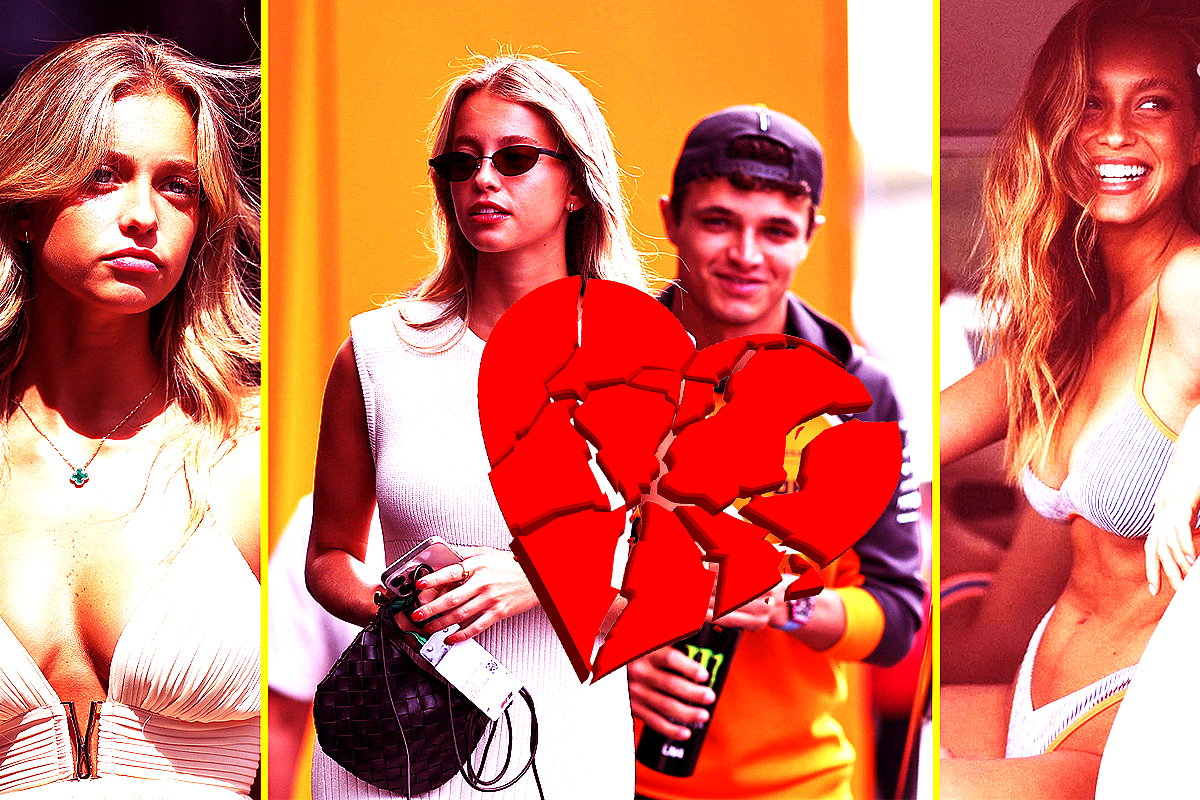 Magui Corceiro and Lando Norris