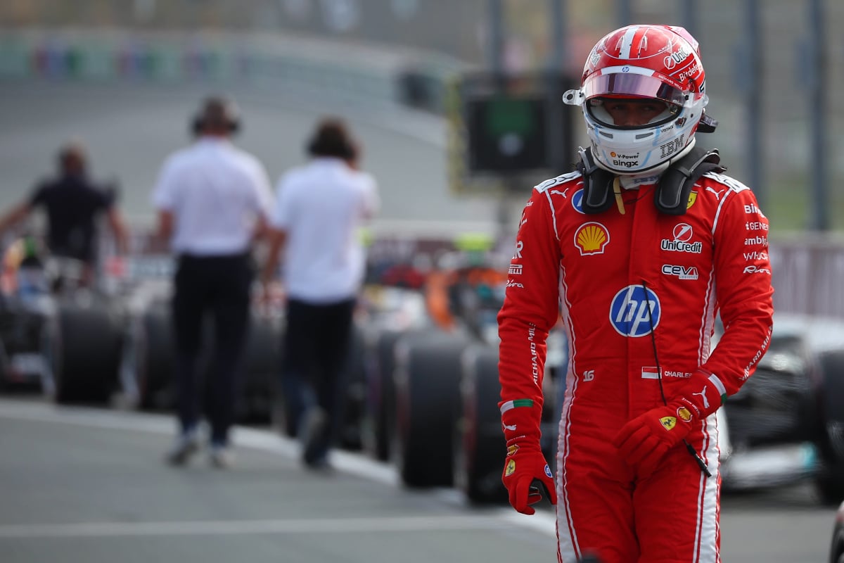 Charles Leclerc at Zandvoort