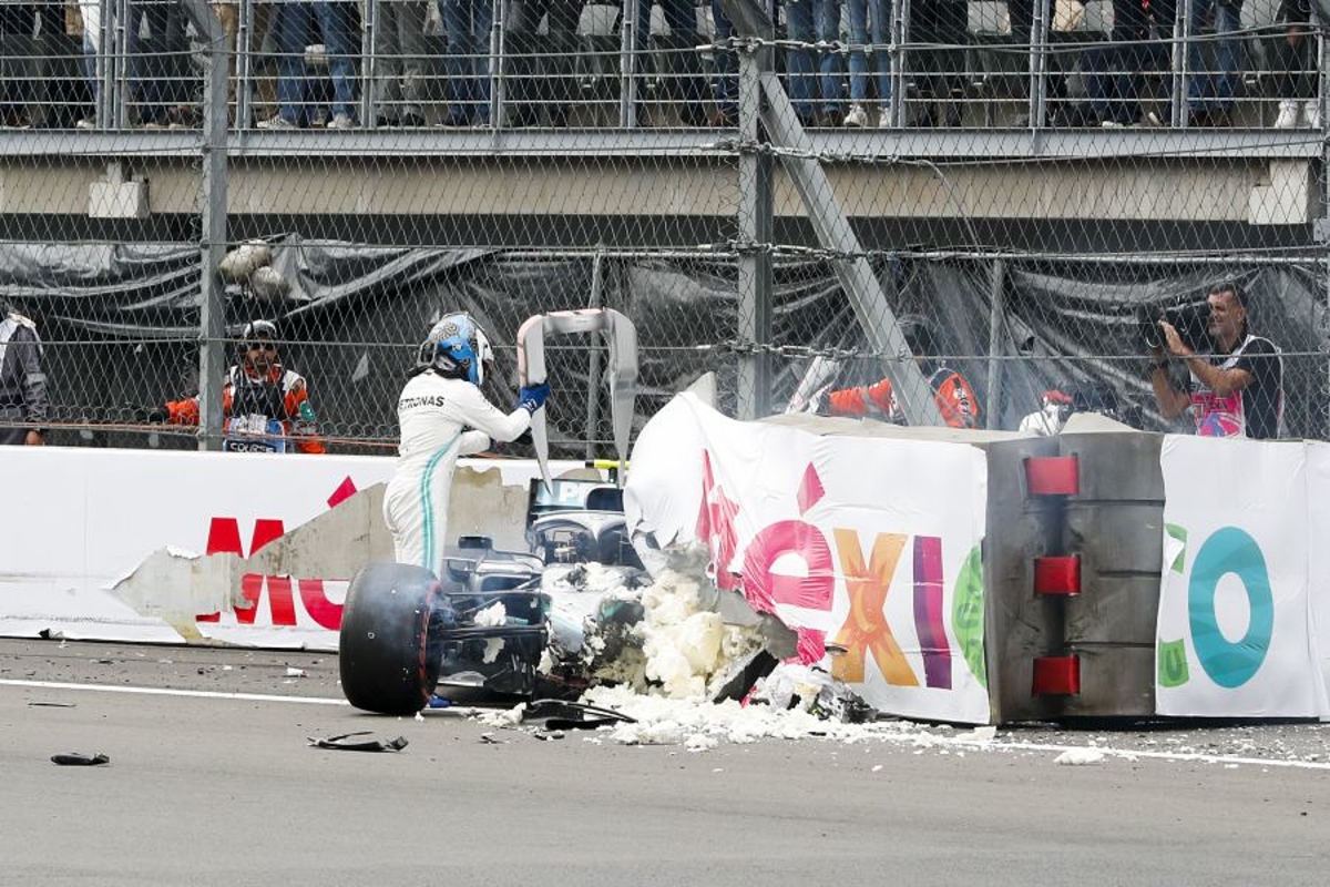 Bottas wants 'nasty' barriers changed after Mexico crash