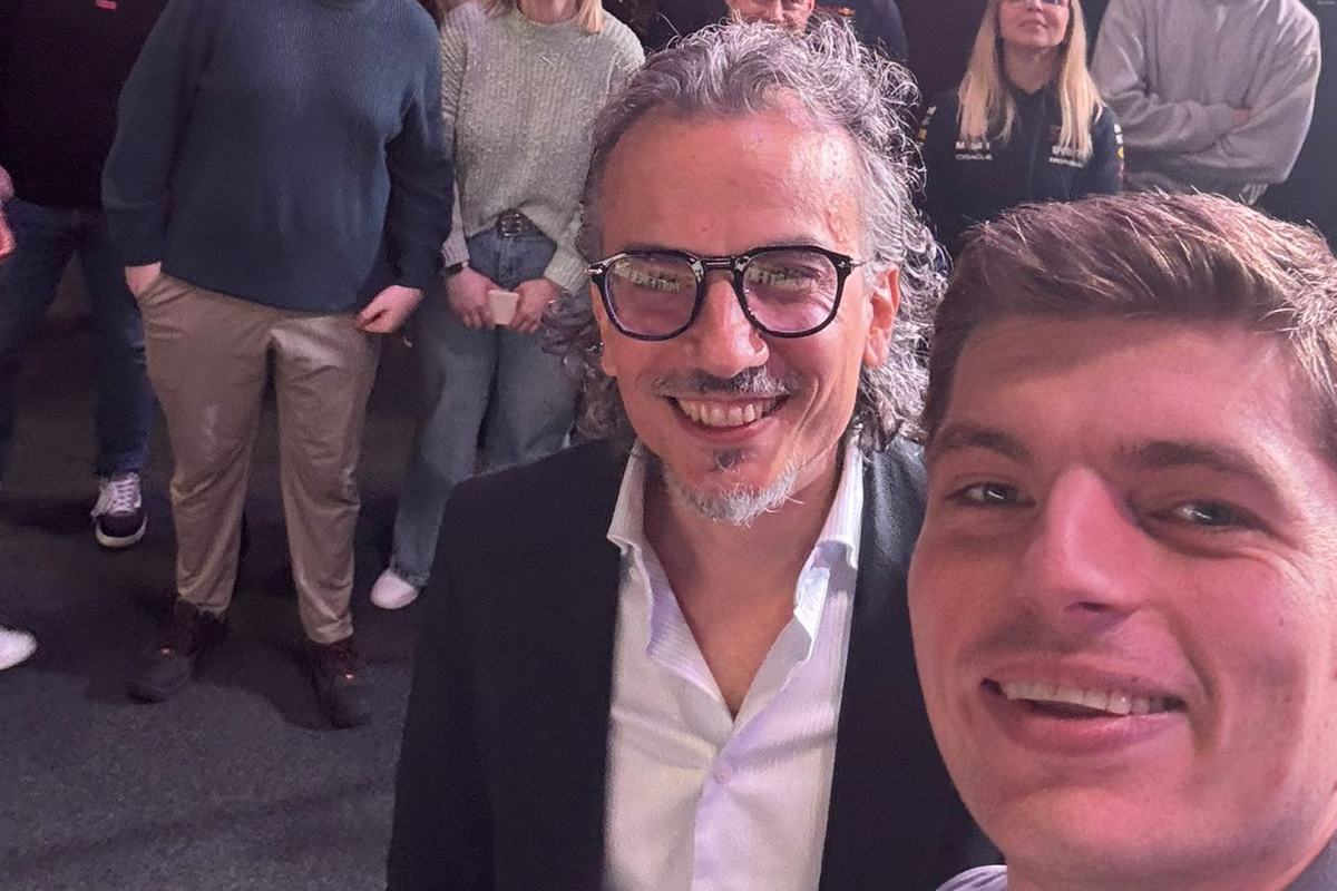 Verstappen, Mekies, X @ Red Bull Racing