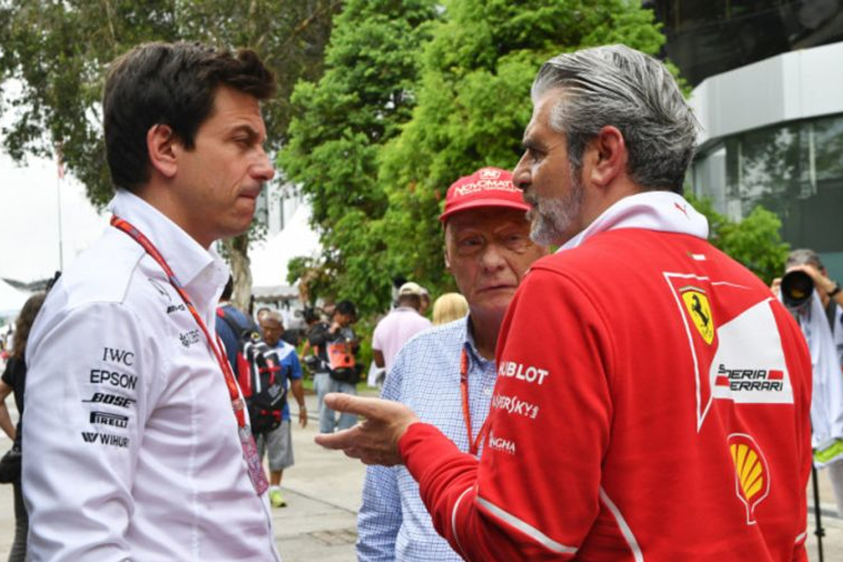 Wolff hails 'gloves-off' battle between Mercedes and Ferrari