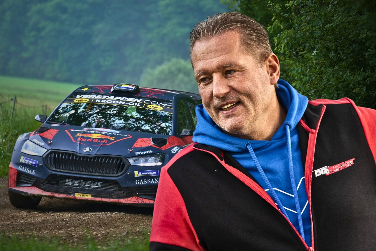 Jos Verstappen stapt liever in WRC-auto dan RB20 van Max: 'Anders is mijn nek zo gesloopt'