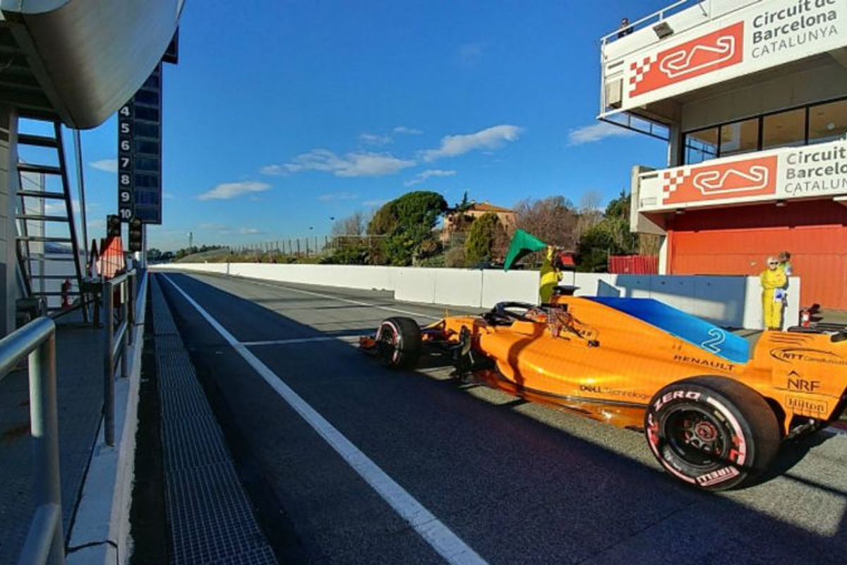 McLaren break down three times on day one of second test