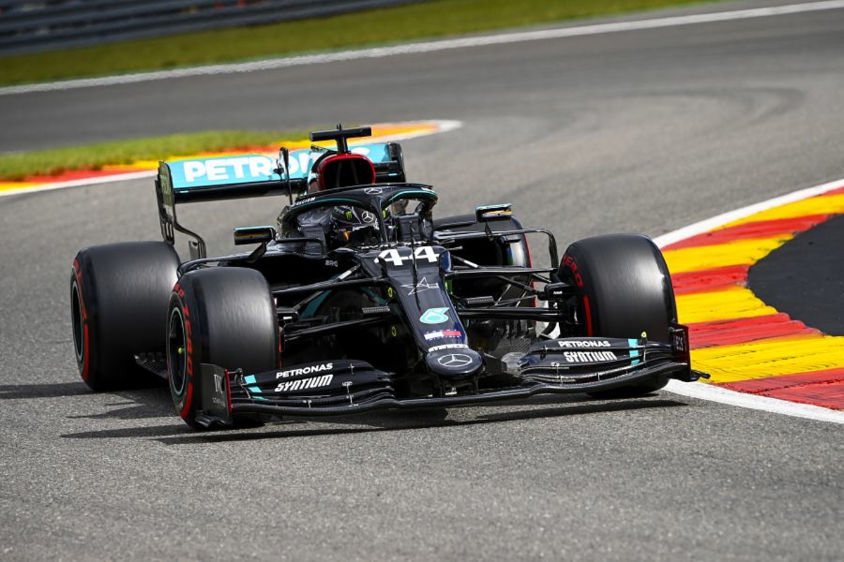 Hamilton claims 93rd F1 pole with new Spa track record; both Ferraris suffer Q2 exit