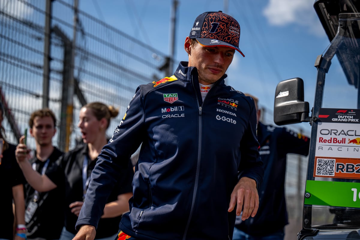 Max Verstappen in Zandvoort