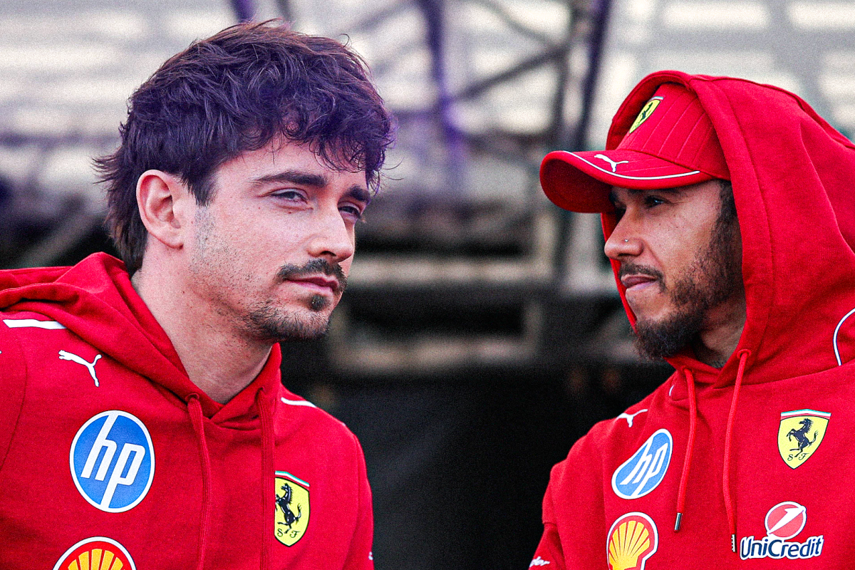 Leclerc, Hamilton, socials