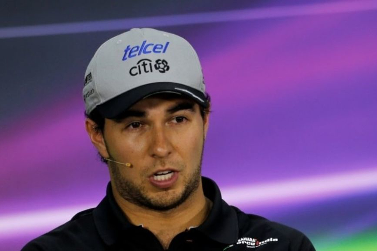 Sergio Perez rekent op nieuw contract voor einde zomerstop