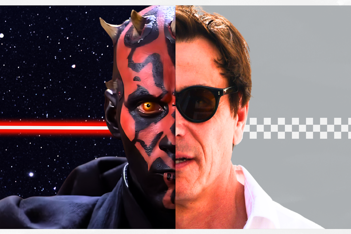 Darth Maul or Mercedes driver? F1 star stuns fans with mad helmet hair selfie