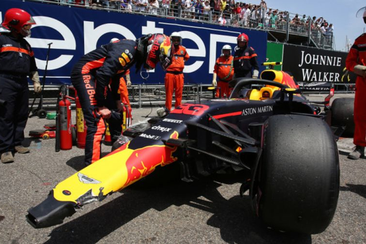 Damage of Verstappen crashes confirmed by Red Bull