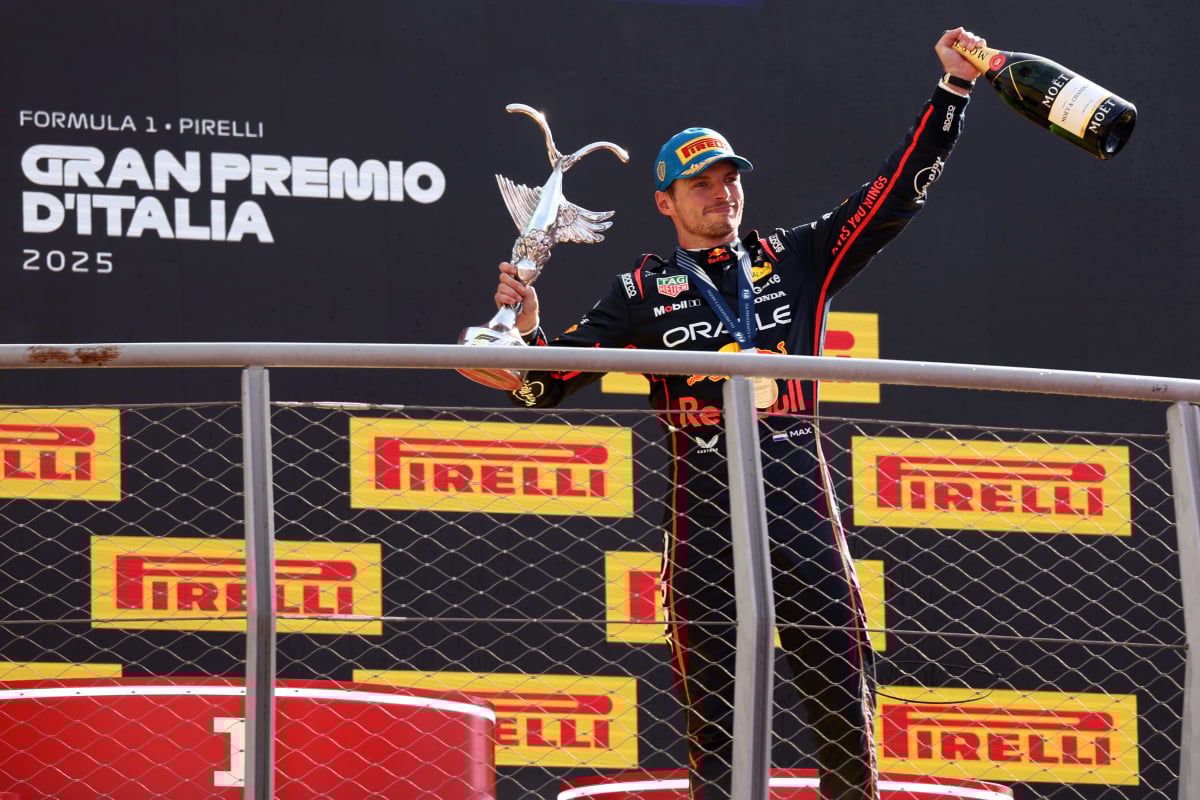 Max Verstappen at Monza