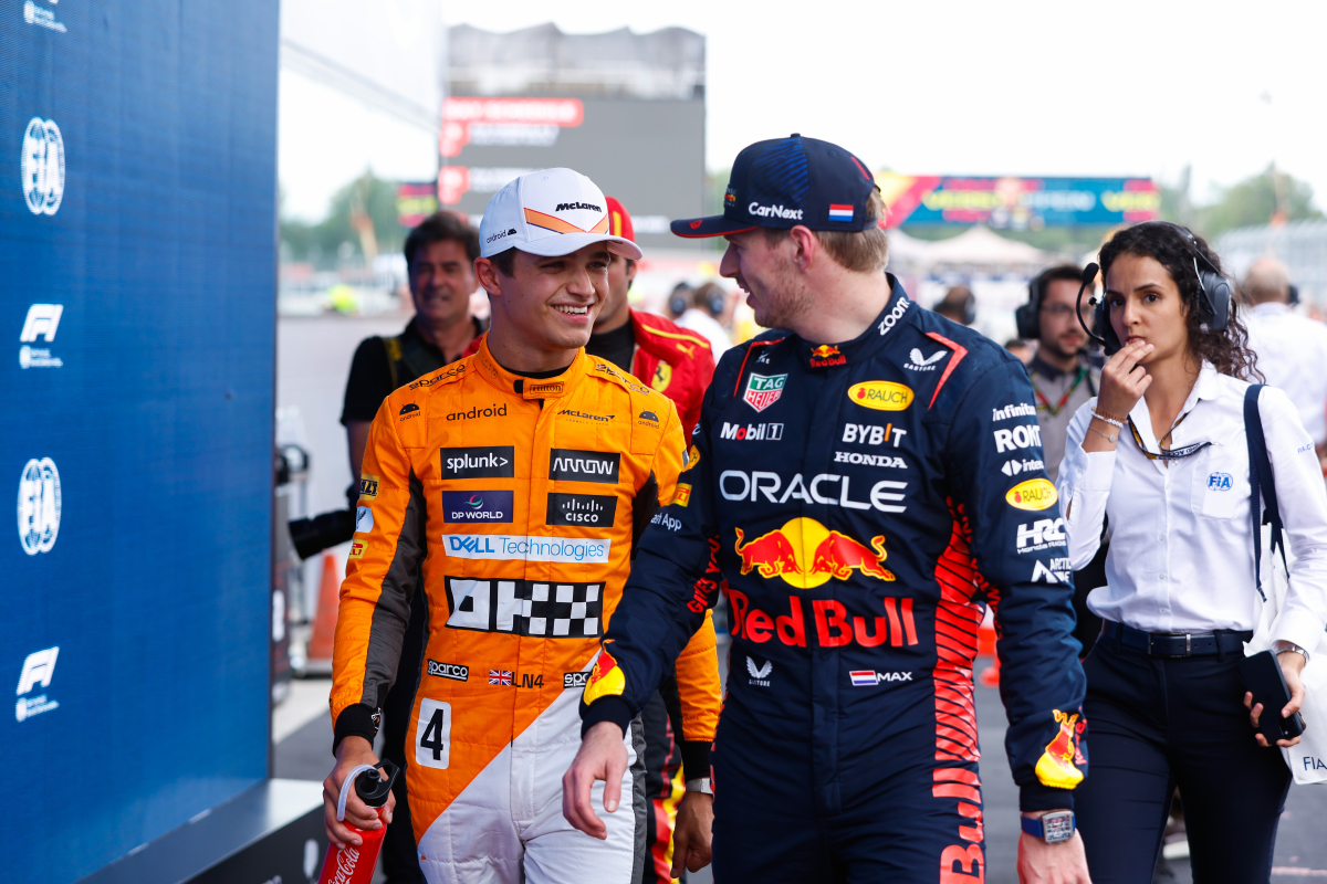 Norris takes BRUTAL swipe at Verstappen ahead of Dutch Grand Prix