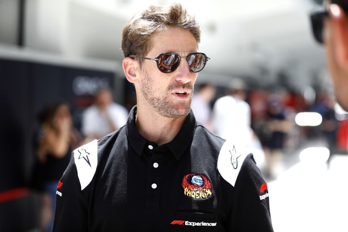 Grosjean steunt Hamilton in protest: "Zou ook niet graag zonder trouwring willen racen"