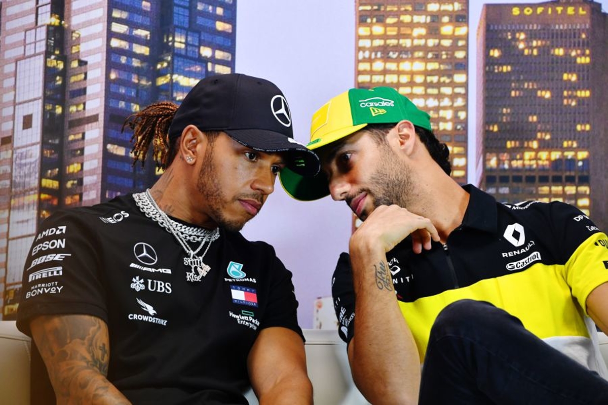 Ricciardo taking Hamilton's lead after eyes opened to world events