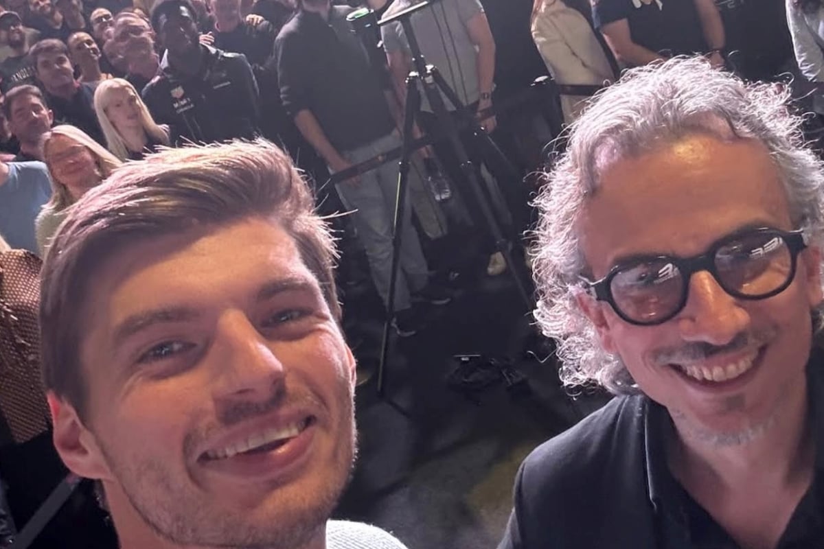 Verstappen, Mekies X @redbullracing