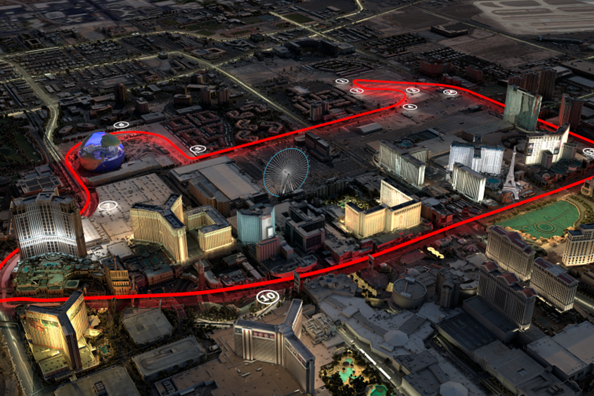 De premières images en caméra 360° du futur circuit de Las Vegas !