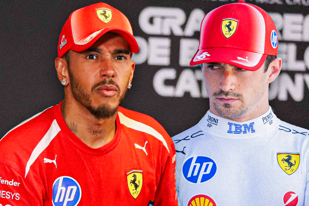Hamilton, Leclerc, socials