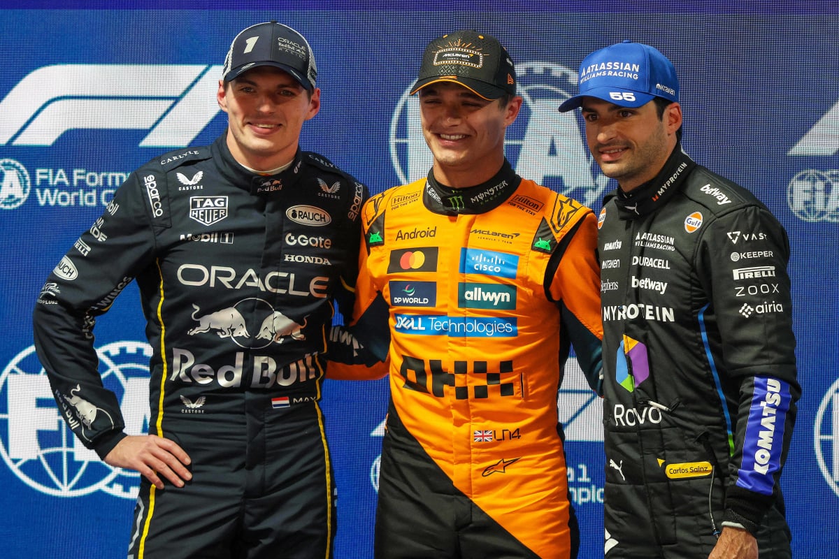 Max Verstappen, Lando Norris, Carlos Sainz, generic, Las Vegas, 2025