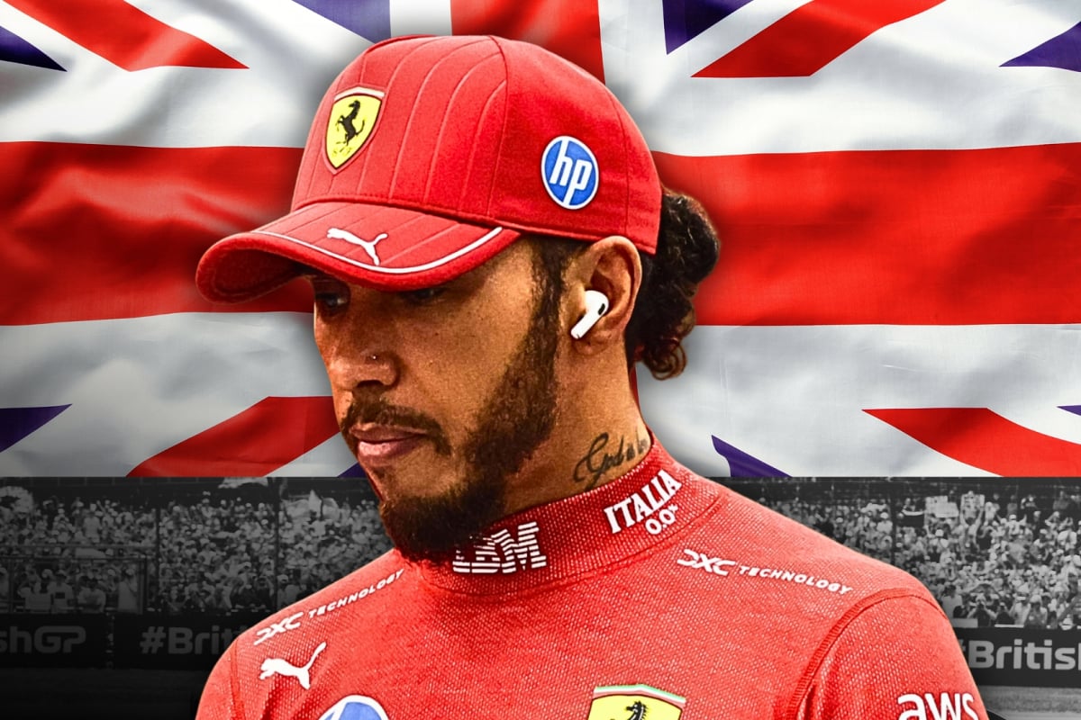 lewis hamilton, ferrari, uk flag, british gp, silverstone