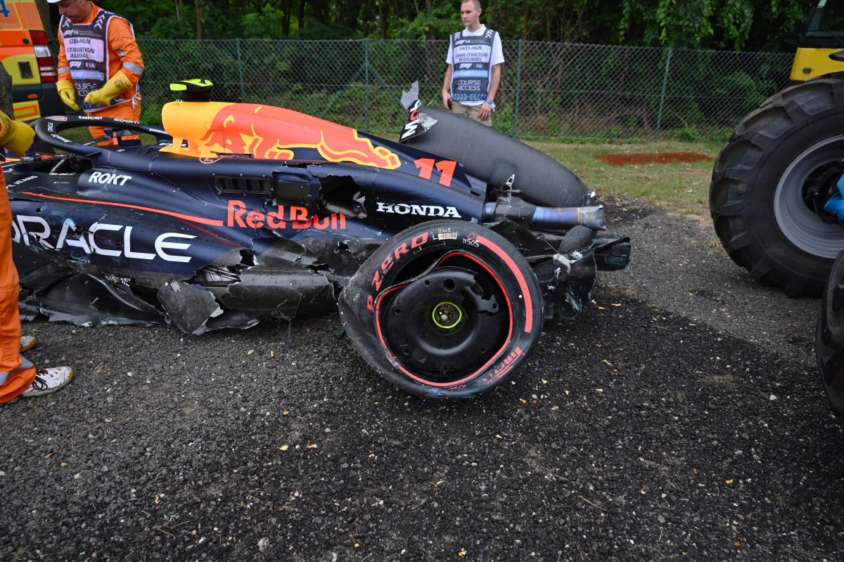 F1 GP Hongarije: Pérez brengt Red Bull in problemen door crash ...