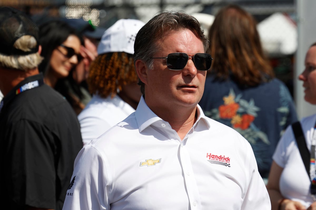 An image of former NASCAR champion Jeff Gordon