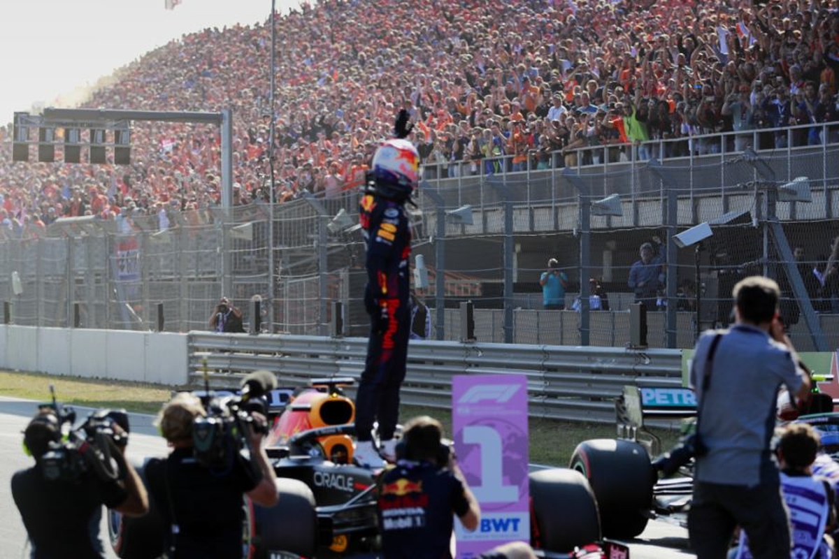 Verstappen beats Hamilton for home win and ignite Dutch delirium