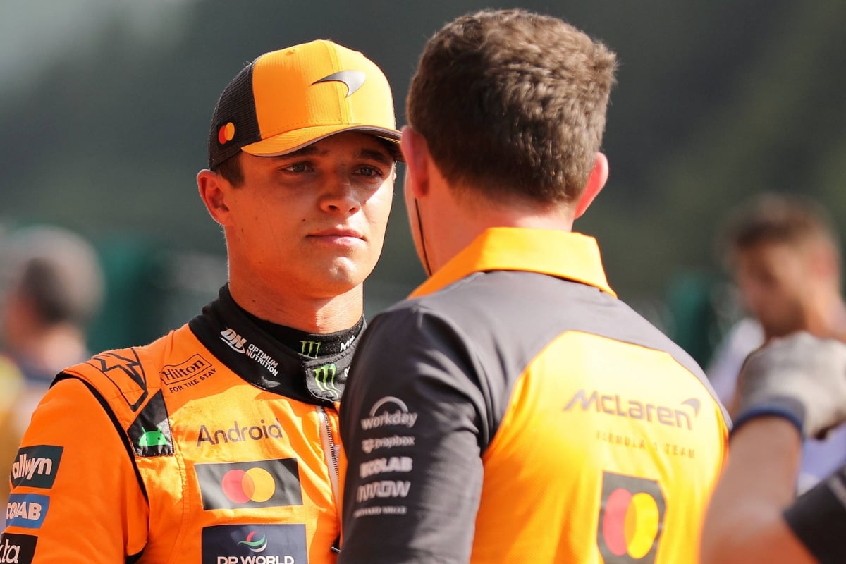 Lando Norris, McLaren, Belgium, 2025